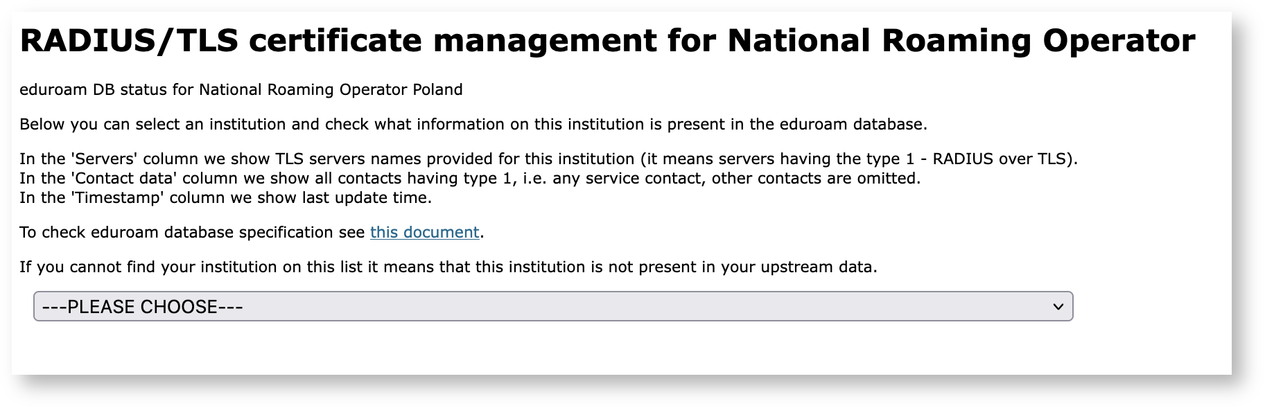 'How to....' eduroam > A guide to eduroam CAT 2.2.1 for National Roaming Operator administrators > NROpage10.png