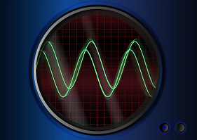 image of frequency wave